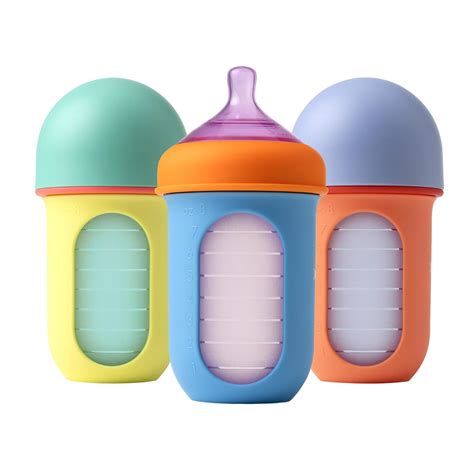 nursh of|Boon Nursh Reusable Silicone Pouch Baby Bottles